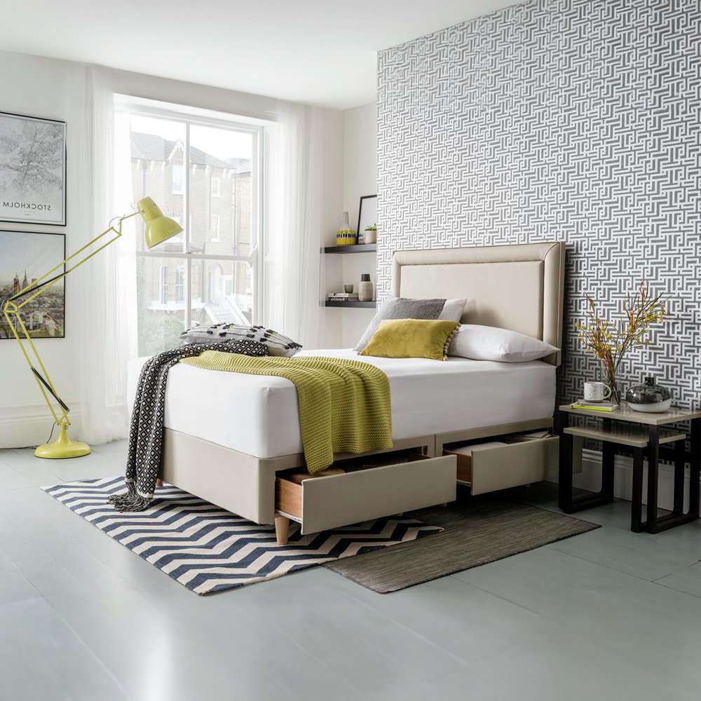 Silentnight Toulouse Divan Base & Headboard