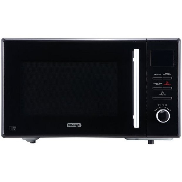 Buy Delonghi 900W Enamel Cavity Solo Microwave AM9 Black