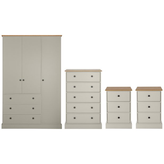 Bedroom storage store units argos