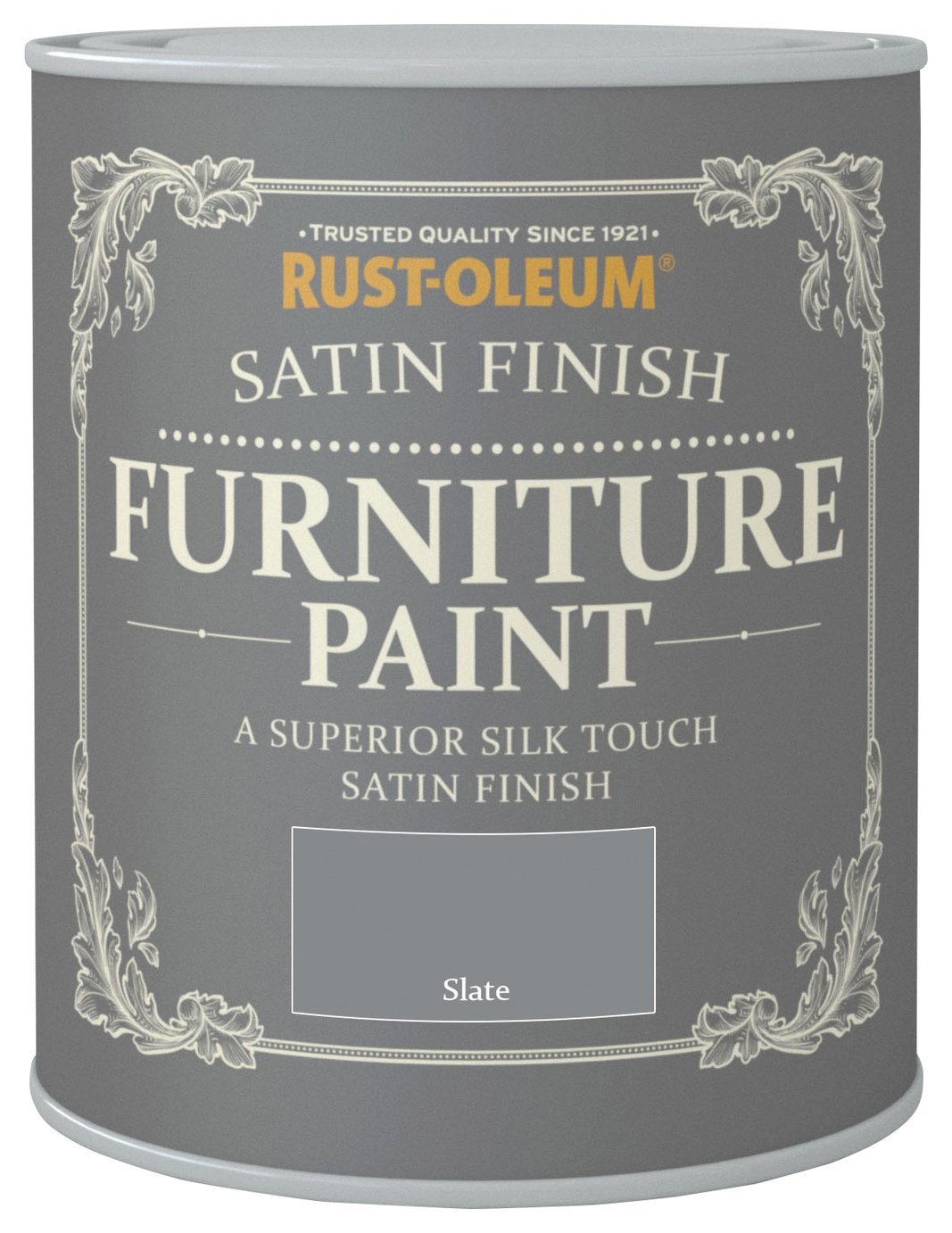 Rust-Oleum Furniture Satin Paint 750ml - Slate