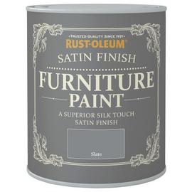 Rust-Oleum Satin Furniture Paint 750ml - Slate