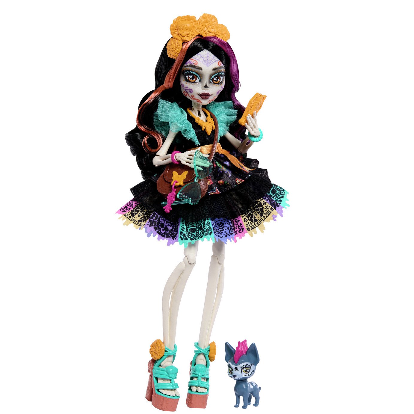 Monster High Skelita Calaveras Fashion Doll & Accessories