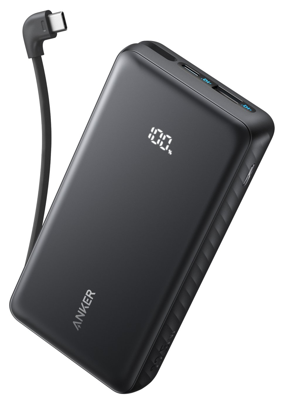 Anker Zolo 20000mAh Power Bank with Built-In USB-C Cable