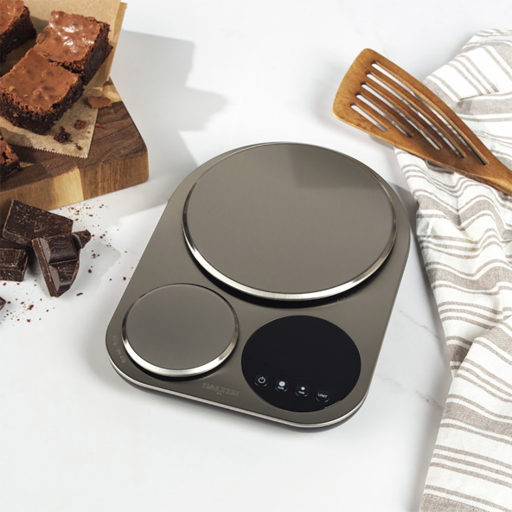 Salter Stainless Steel Dual Digital Kitchen Scale