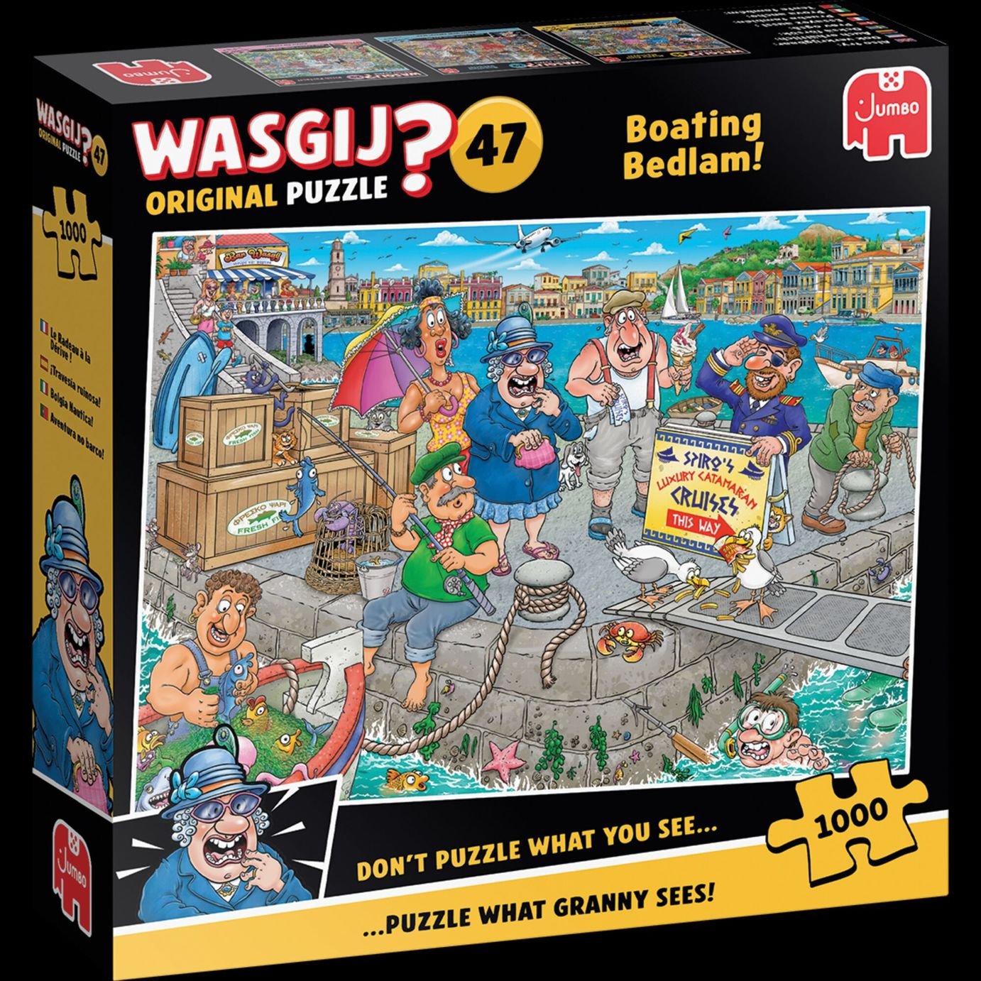 Wasgij Original Boating Bedlam 1000 Pieces Jigsaw Puzzle