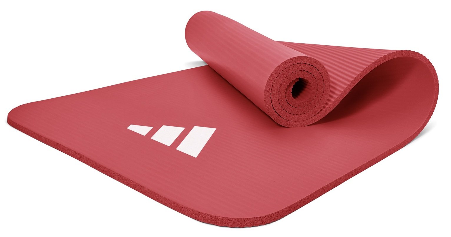 Adidas 10mm Thickness Fitness Yoga Mat - Red