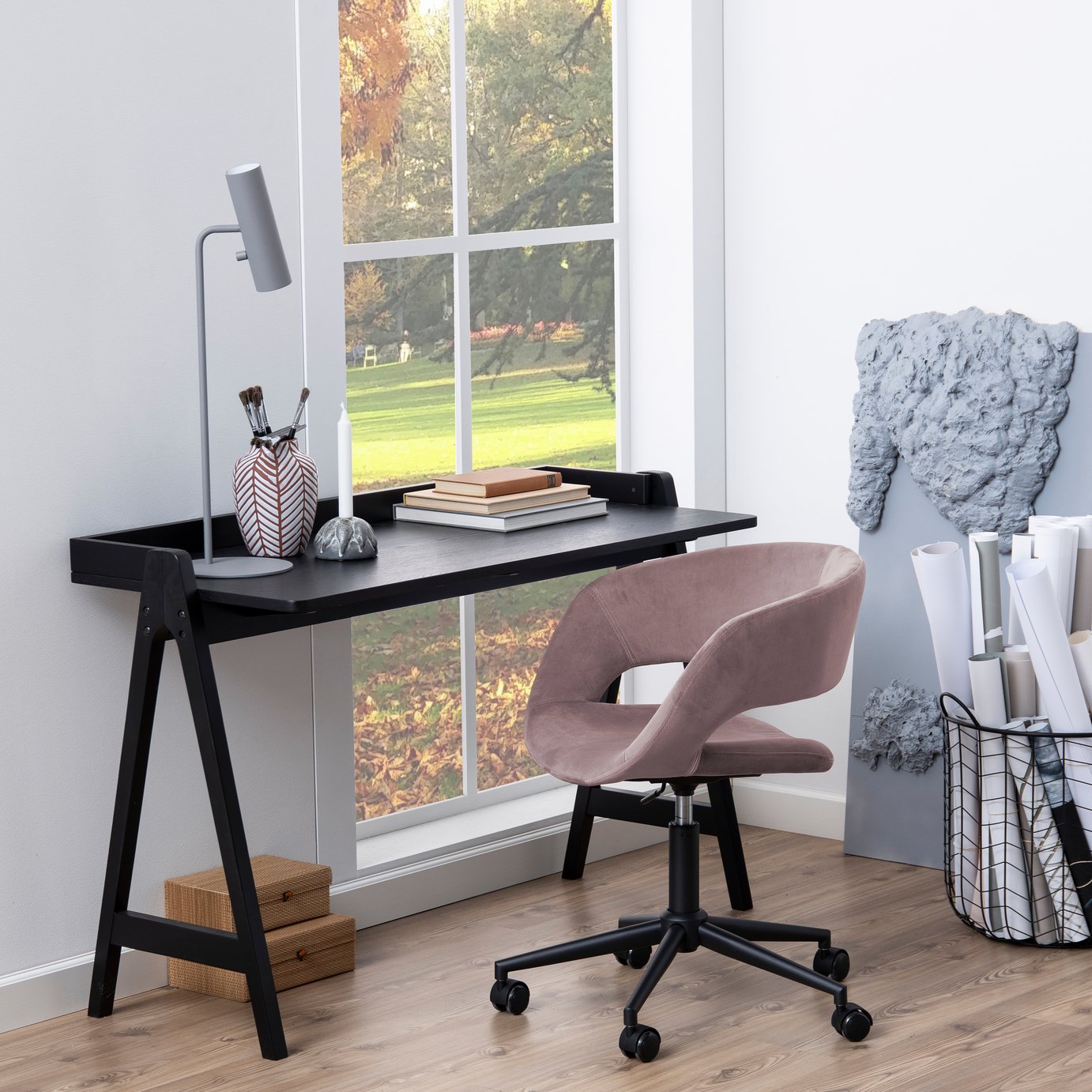 Furniture To Go Miso Office Desk - Black