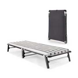 Jay-Be Mobile Compact Folding Bed with Mattress - Single