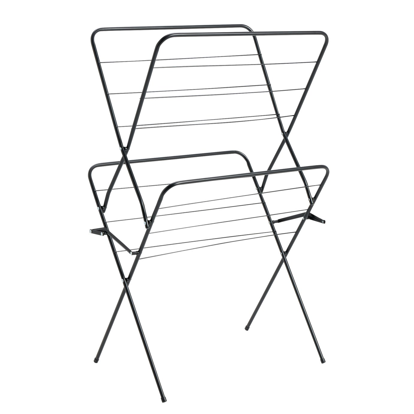 Argos Home 10m 2 Tier Indoor Airer - Black