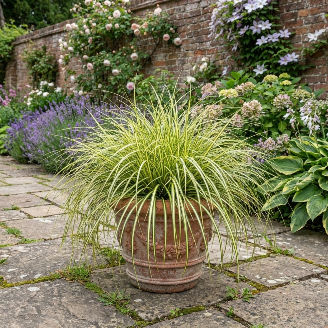 Accelopack Carex Feather Falls 60cm Green Plant in 5L Pot