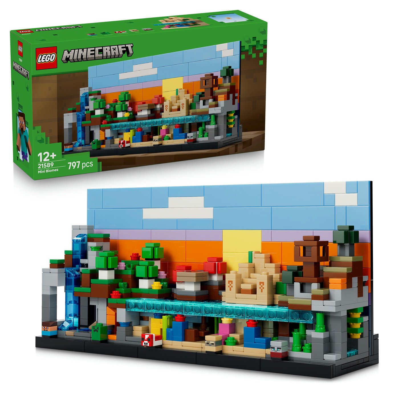 LEGO Minecraft Mini Biomes Building Toy for kids 21589