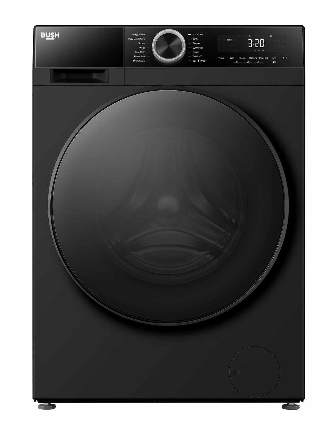 Bush BWM111400B 11KG 1400 Spin Washing Machine - Black