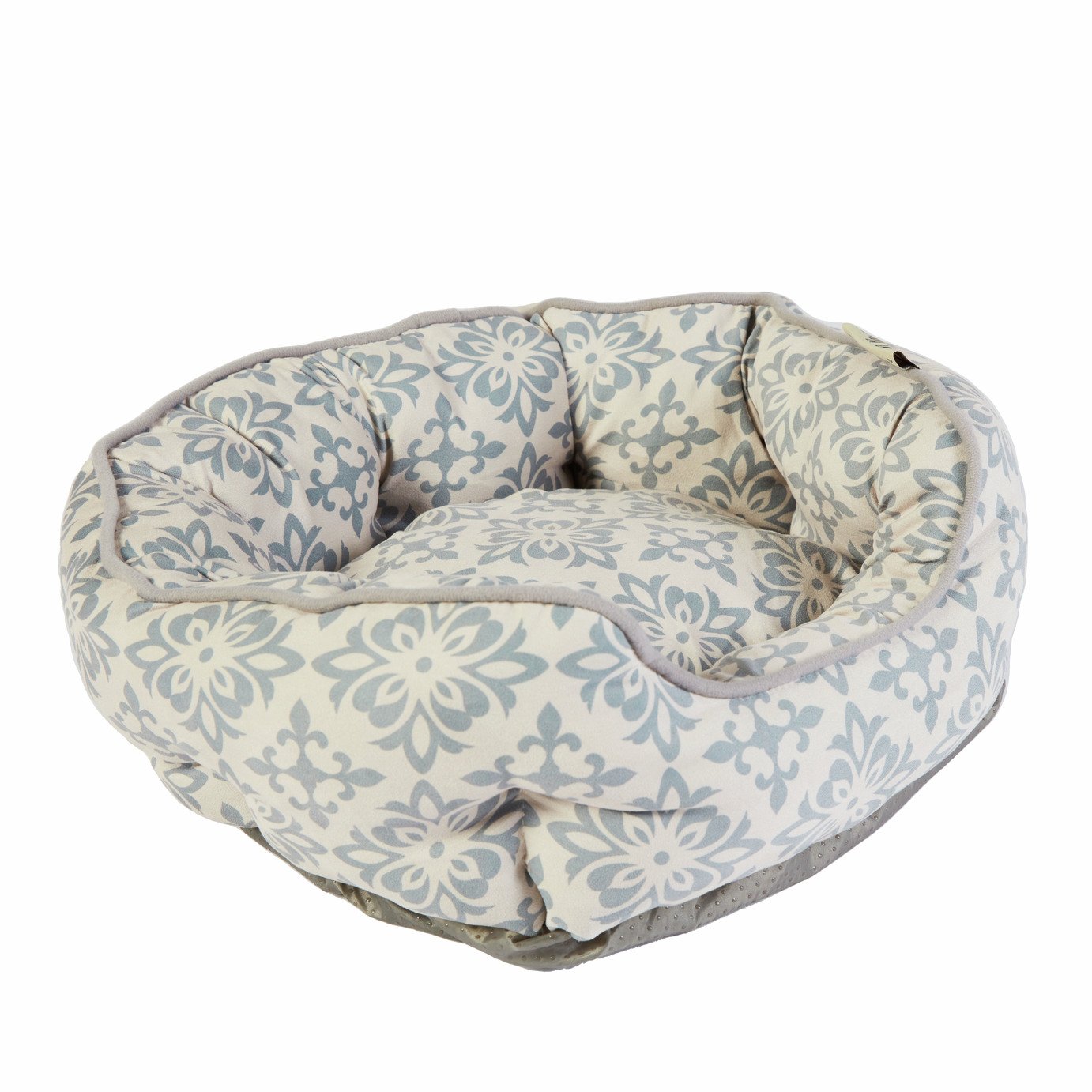 DREAM PAW SCALLOPED STYLE BED SMALL GREY