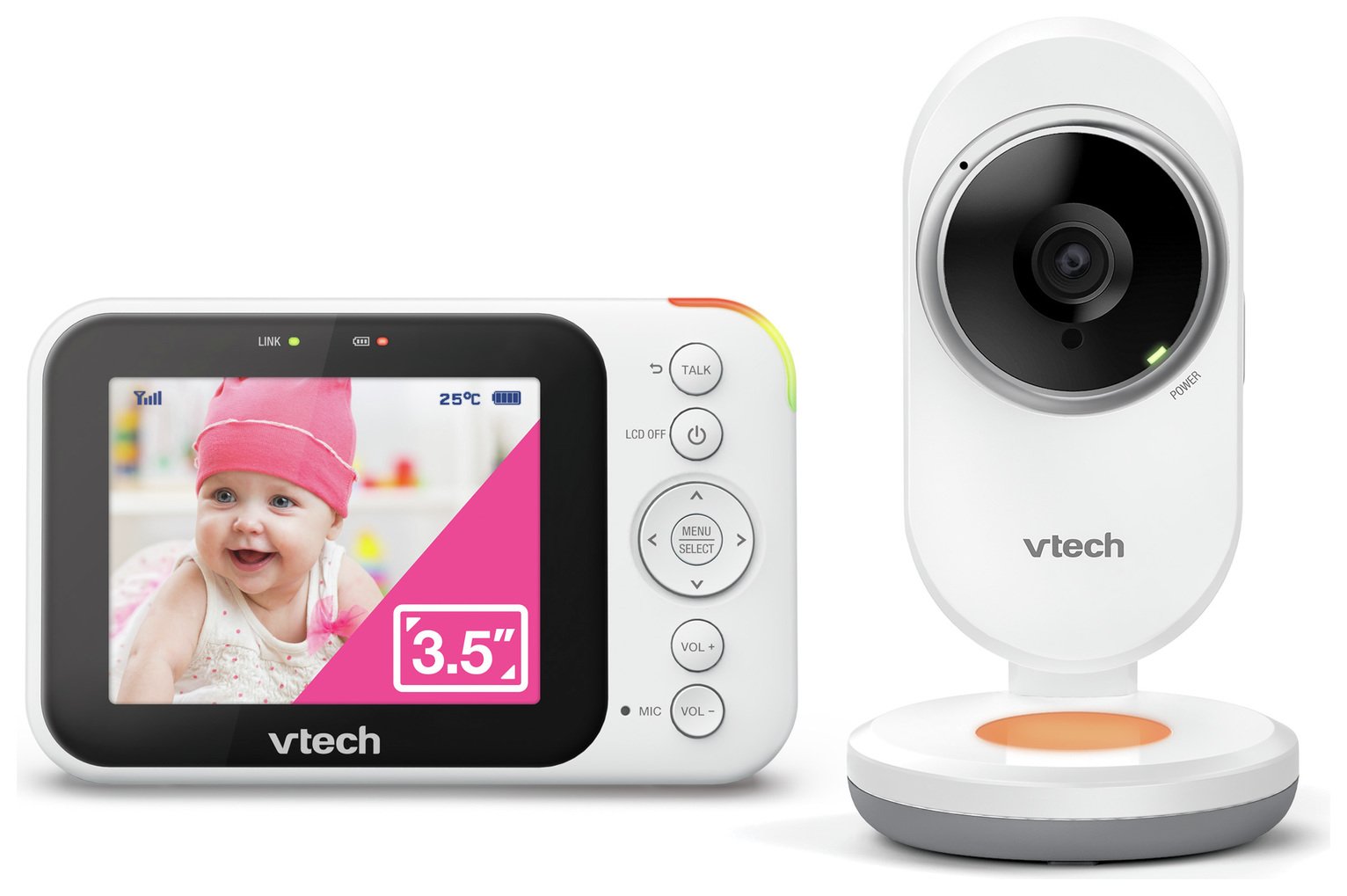Buy Vtech VM3254 Full Colour Video Baby Monitor Baby