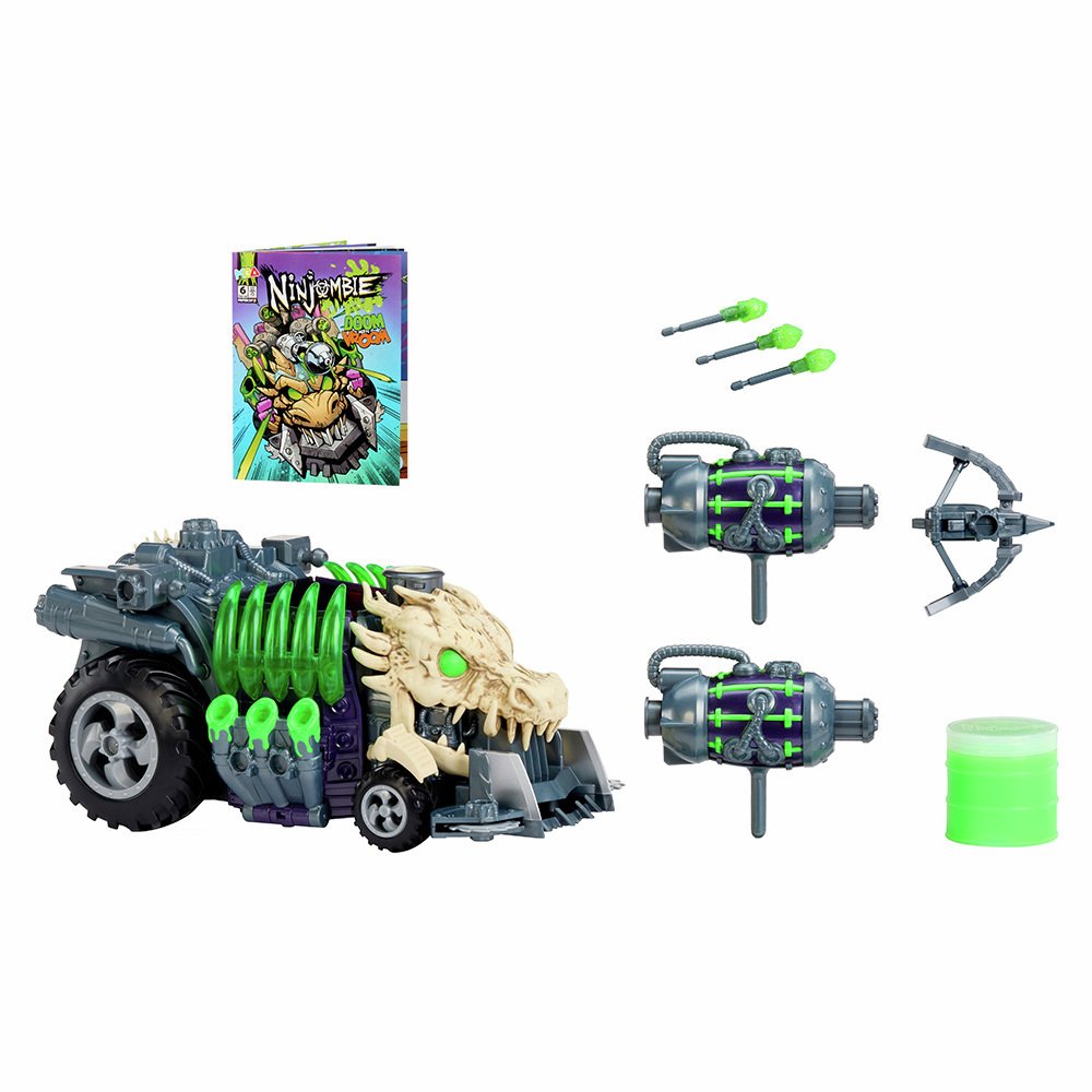 Ninjombie Prime Slime Dragon Tank Vehicle