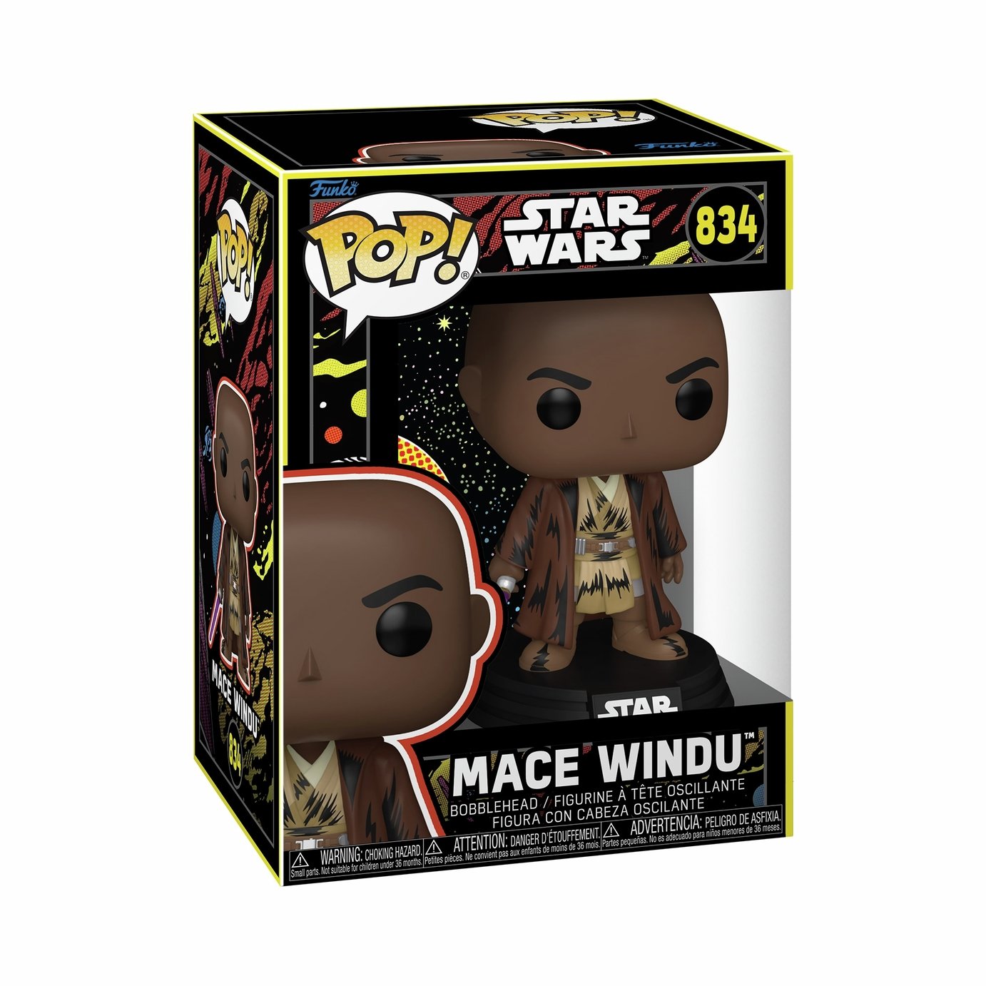 Funko POP! Star Wars Mace Windu 4.3 Inches Vinyl Figure