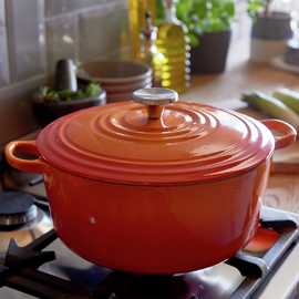 Habitat 5.3L Cast Iron Casserole Dish