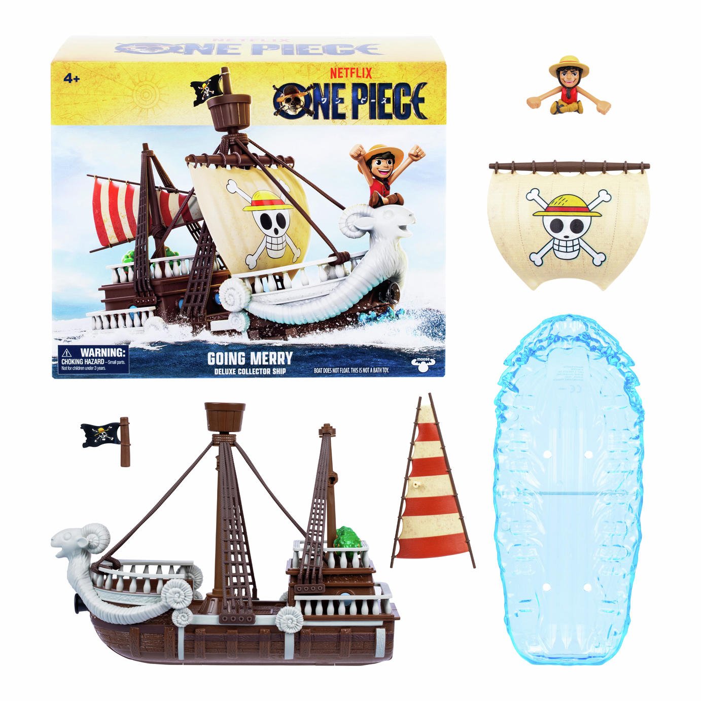 One Piece Going Merry Collector Display Ship Playset