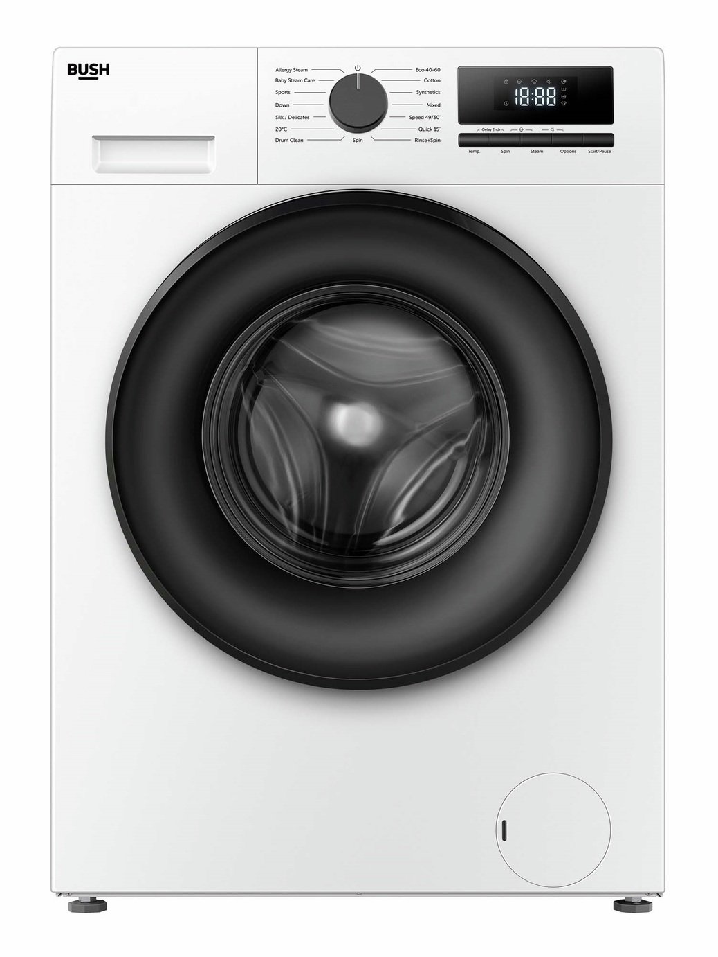 Bush BWM81400W 8KG 1400 Spin Washing Machine - White