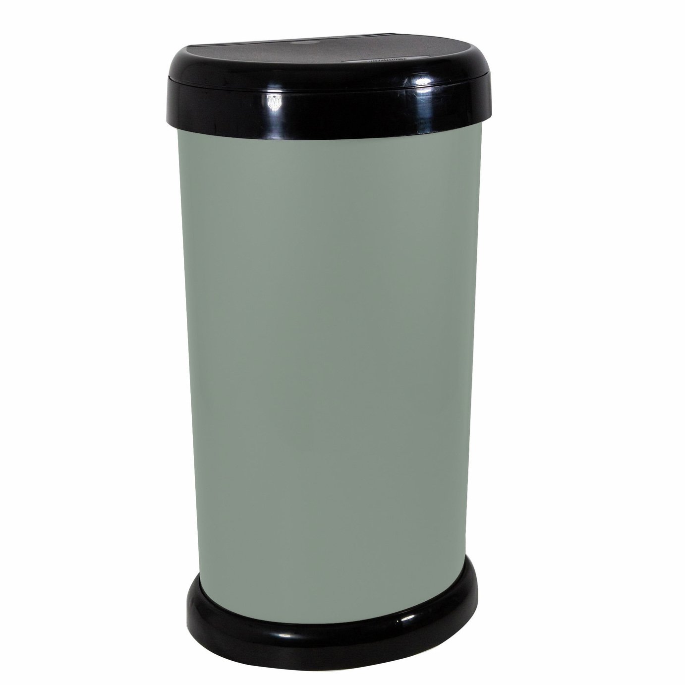 Moda 42 Litre Touch Top Bin - Sage