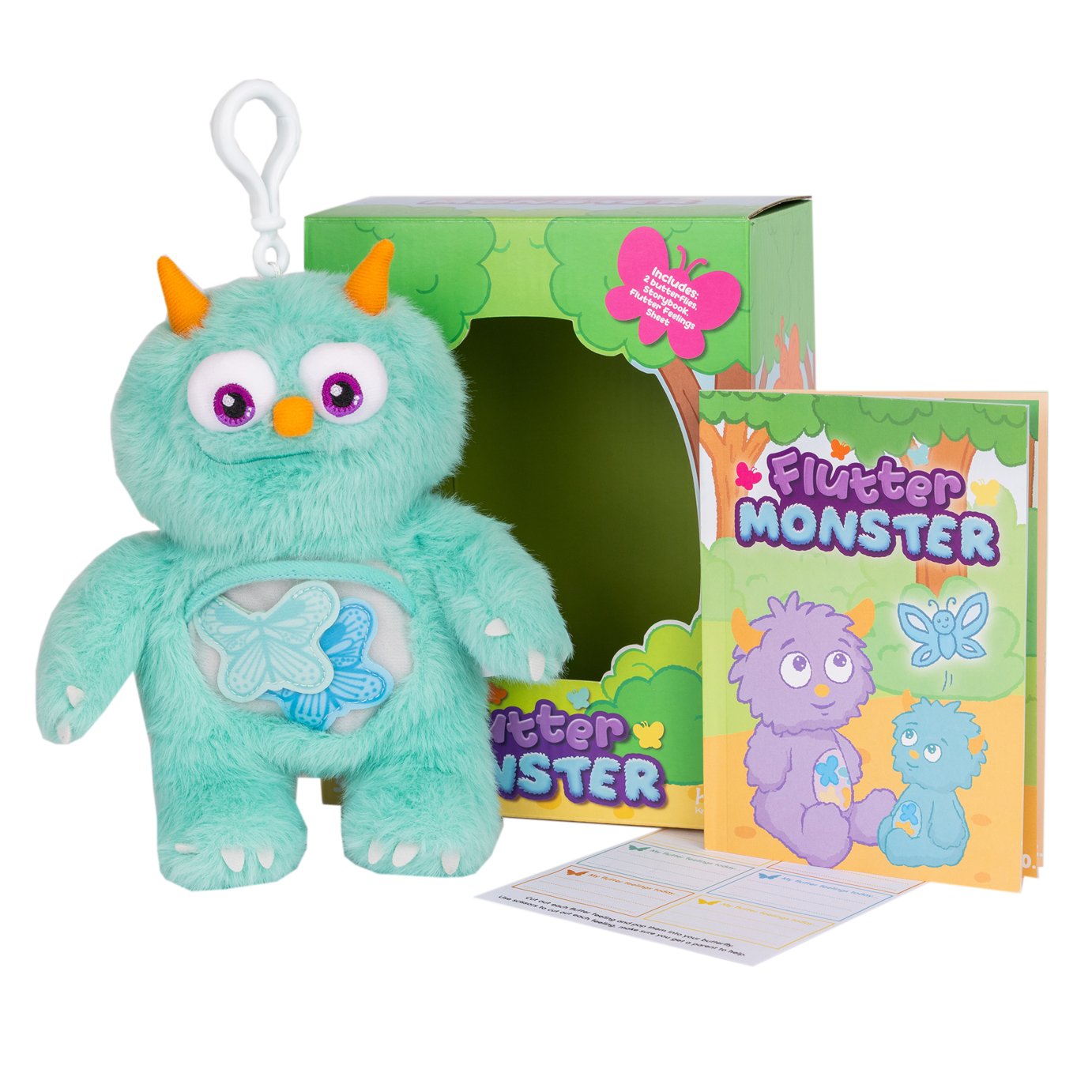 Flutter Monster 20cm Mini Soft Toy