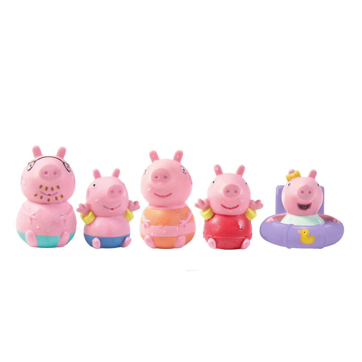Peppa Pig Family Bath Squirters Baby Bath Toys