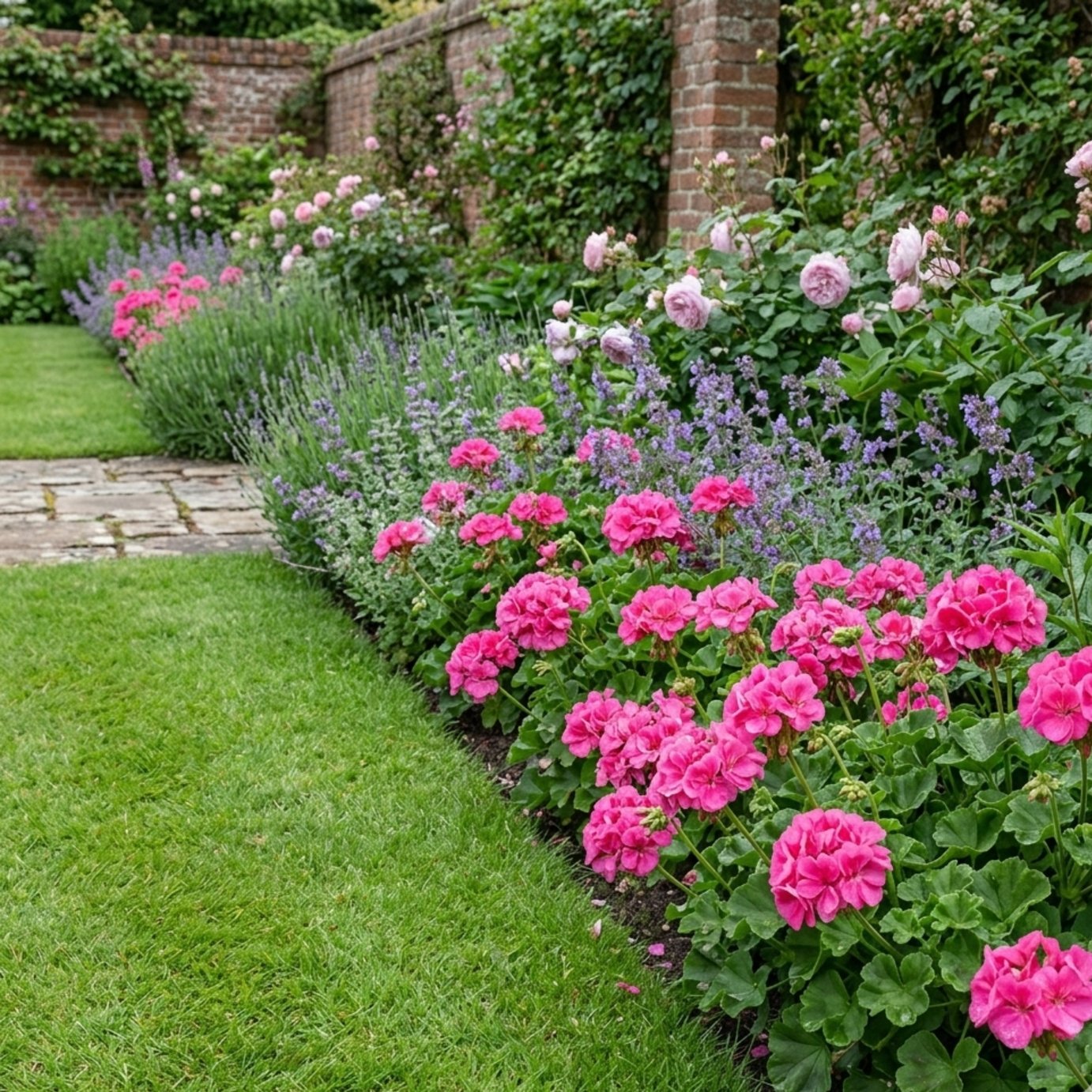 Accelopack Geranium Sunflair Joscina Bedding Plant- Set of 3