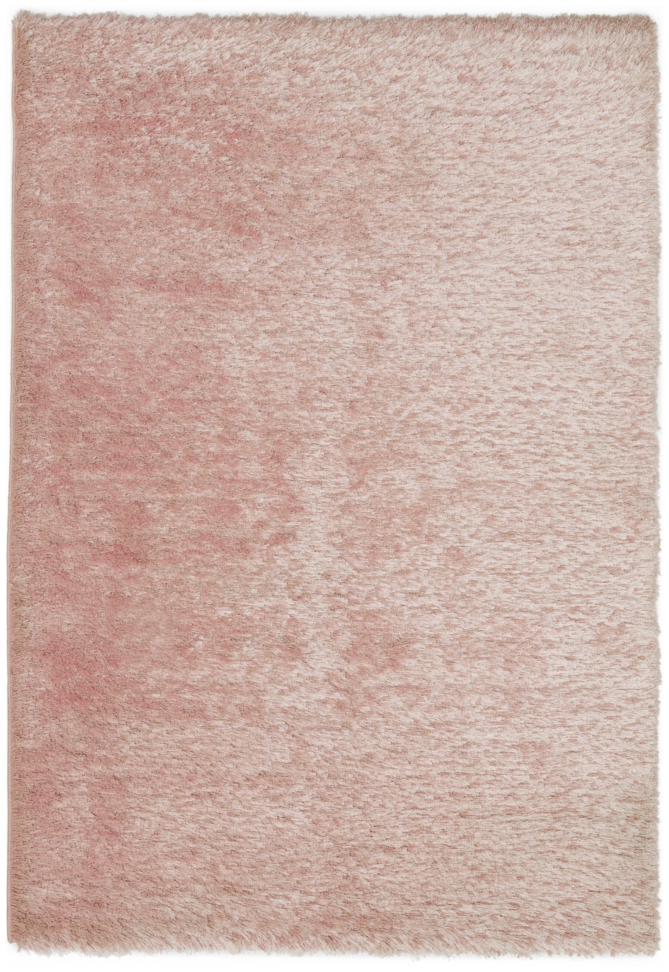 Habitat Plain Blush Shaggy Rug - 160x230cm
