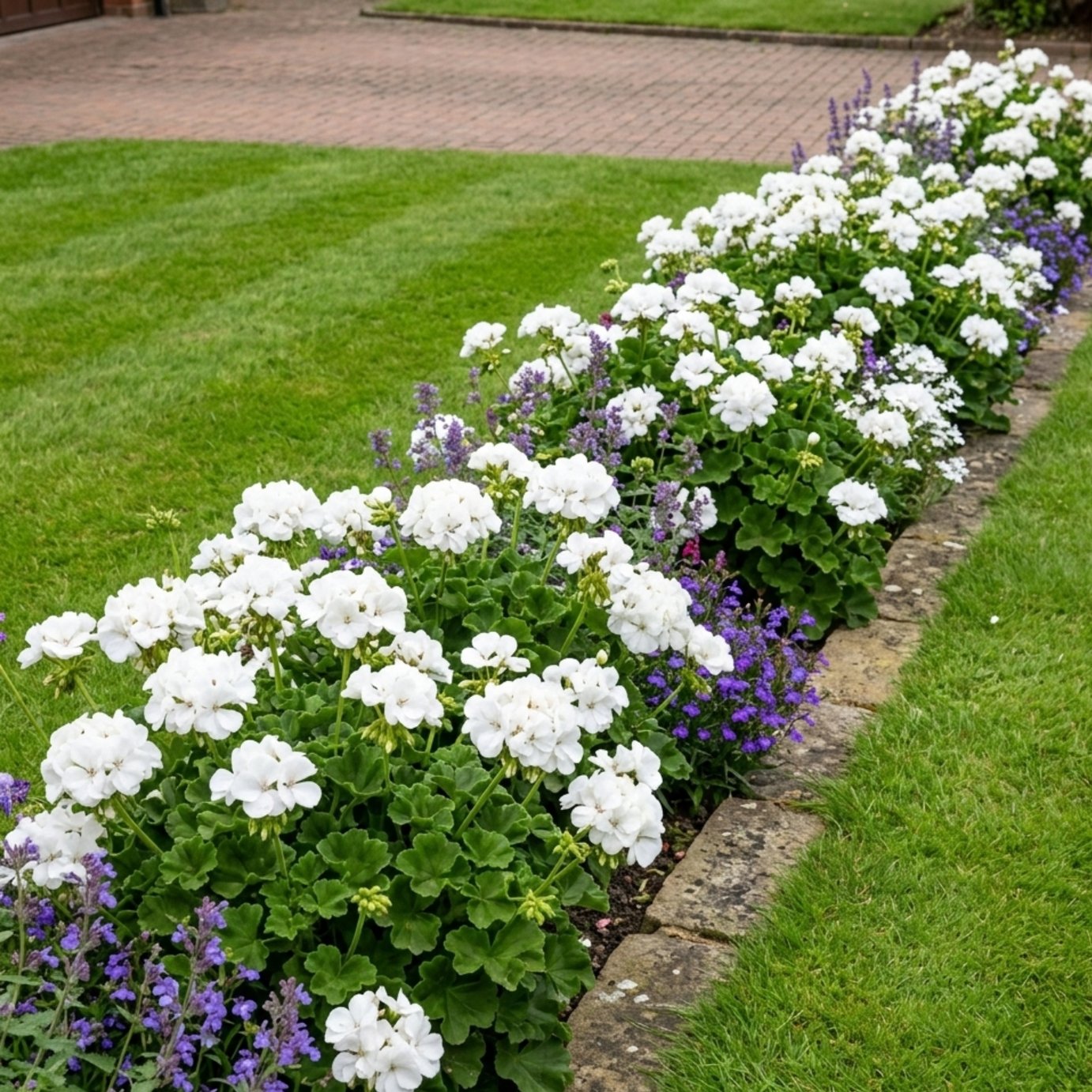 Accelopack Geranium Toscana Erika Bedding Plant- Set of 6