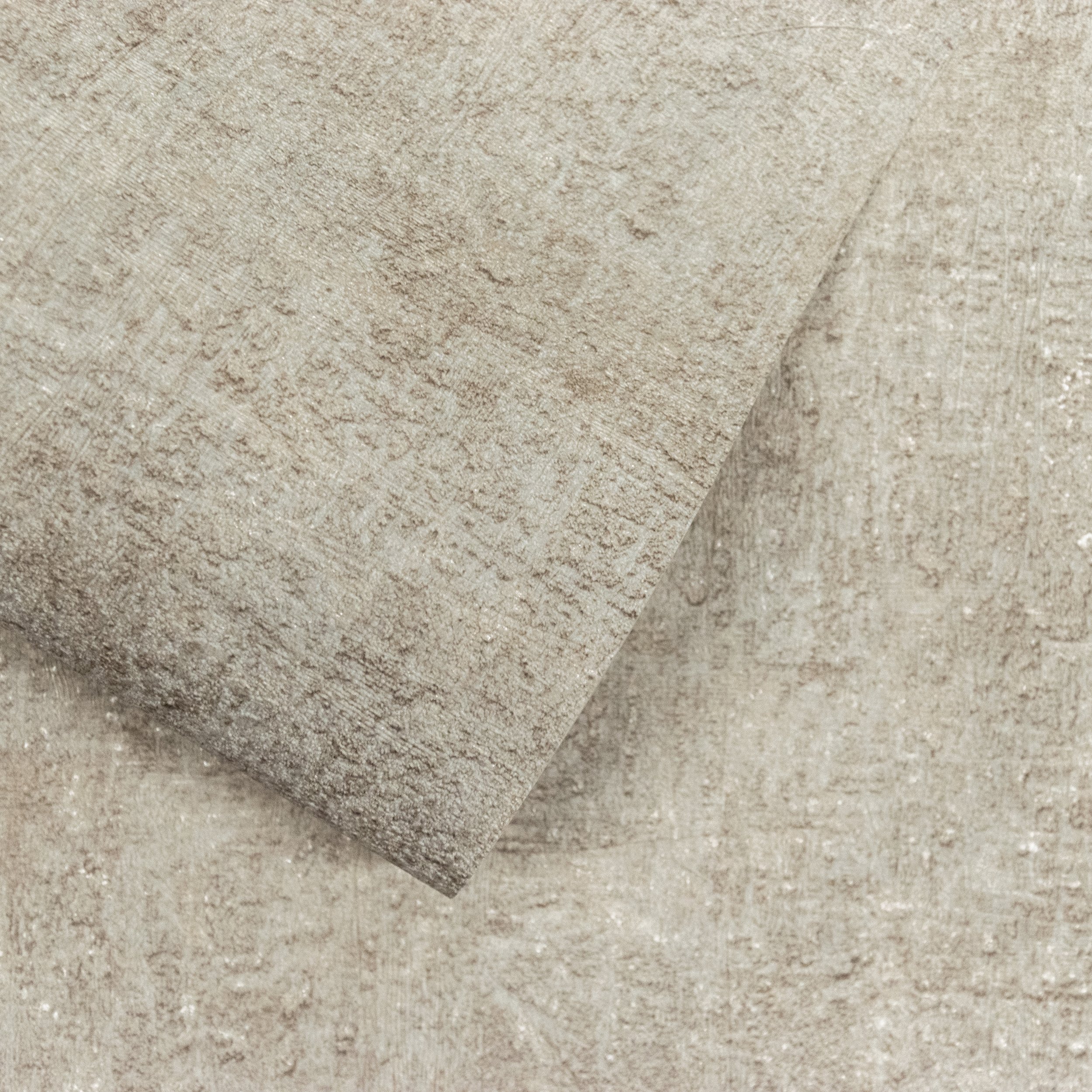Grandeco Boutique Norite Deep Natural Embossed Wallpaper - Cream