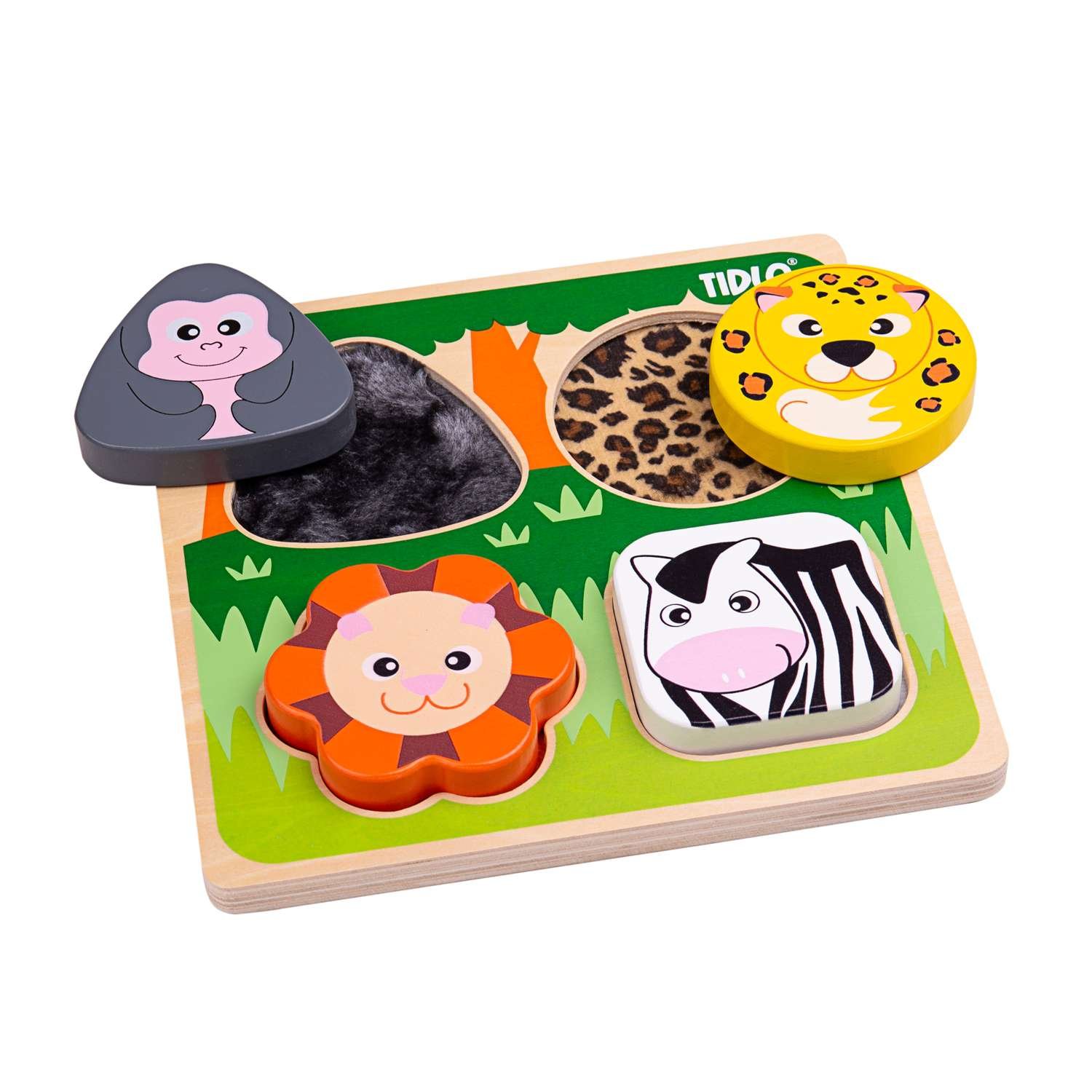 Tidlo Touch and Feel (Safari) - 12 Months +