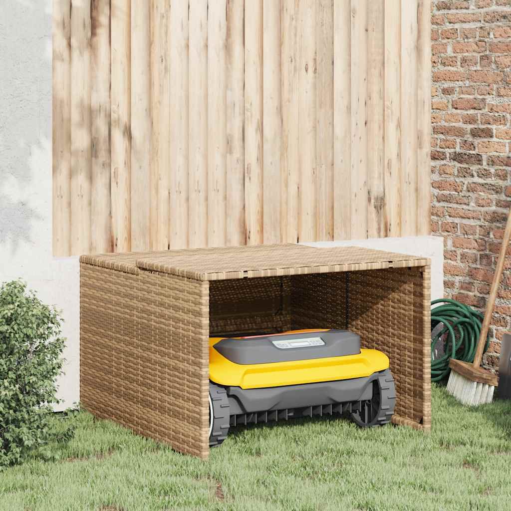 Walplus Steel Robot Mower Garage - Beige - 57 cm