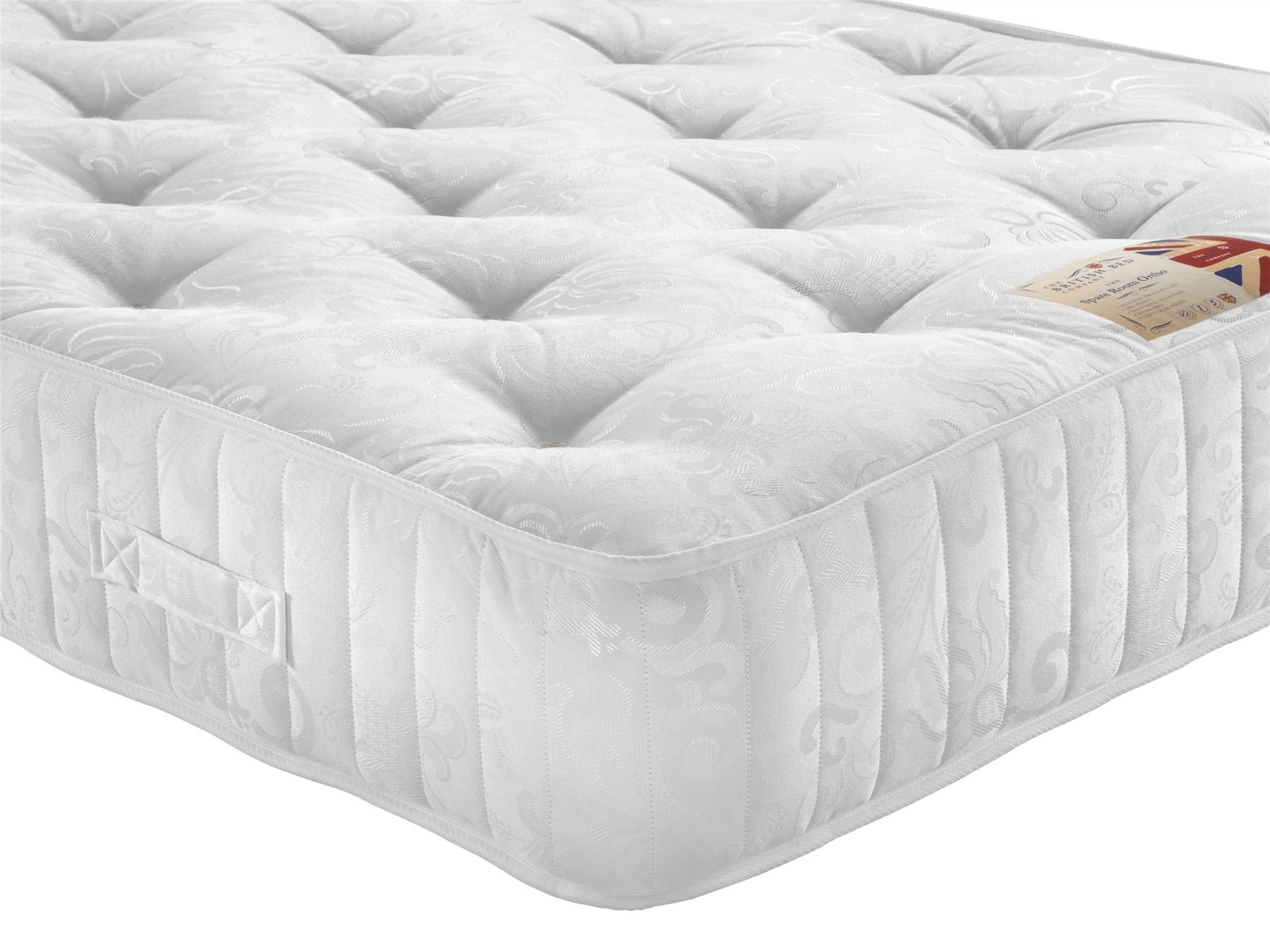 British Bed Company Spare Room Orthopaedic 1000 Firm Mattress - King