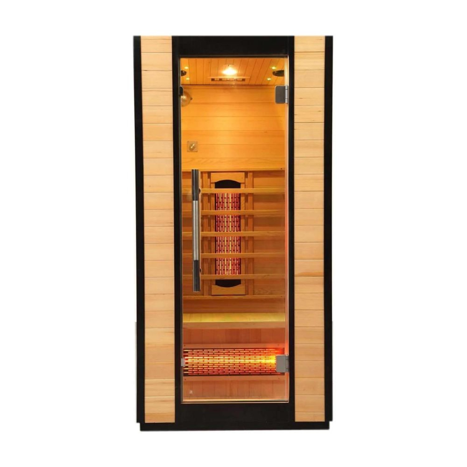 Vidalux Platinum 1 Person Hemlock Full Spectrum Sauna