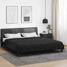Walplus Summer Duvet Microfibre - Black - 220 x 200 cm