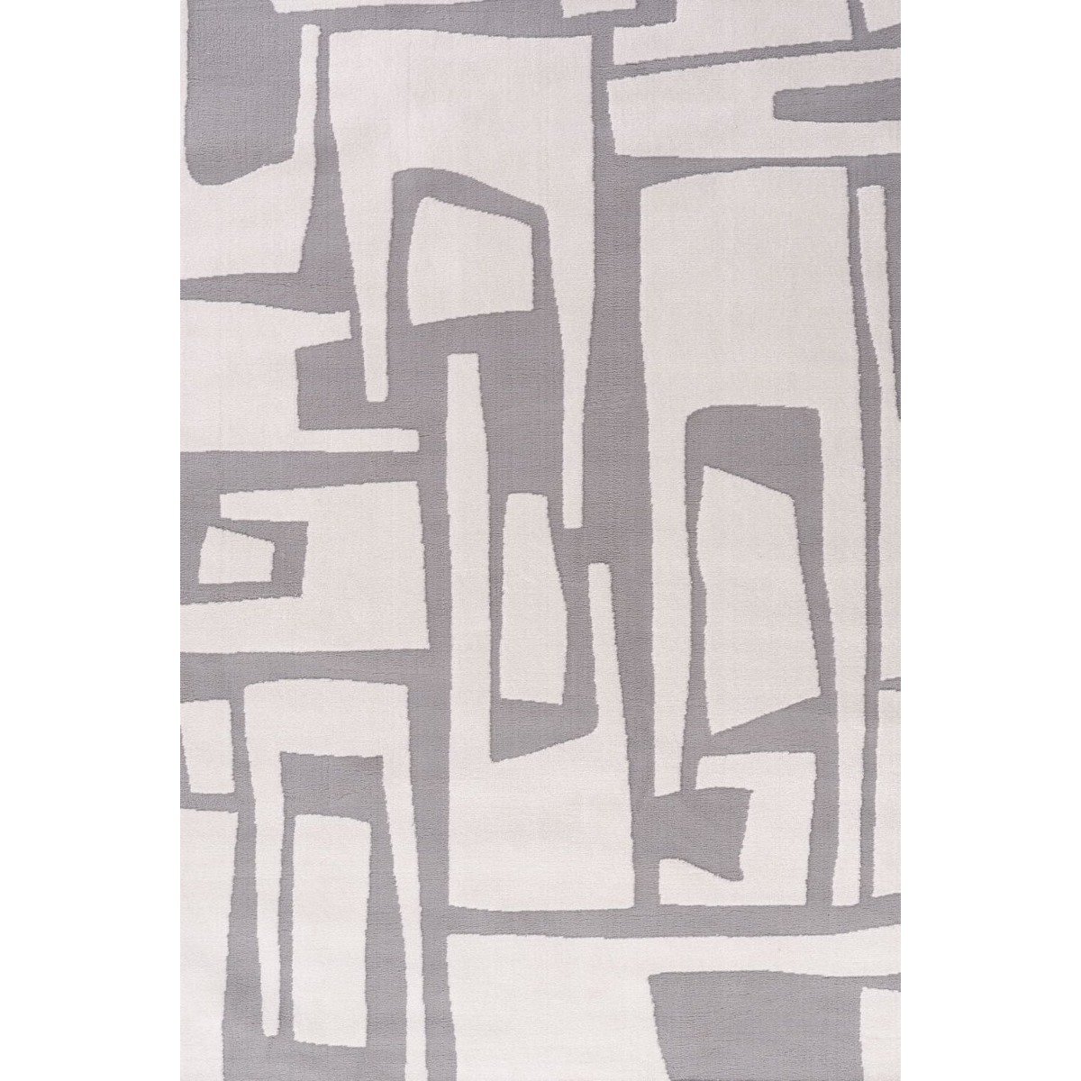 The Rugs Grey Loft Abstract Rug - 80 x 150cm