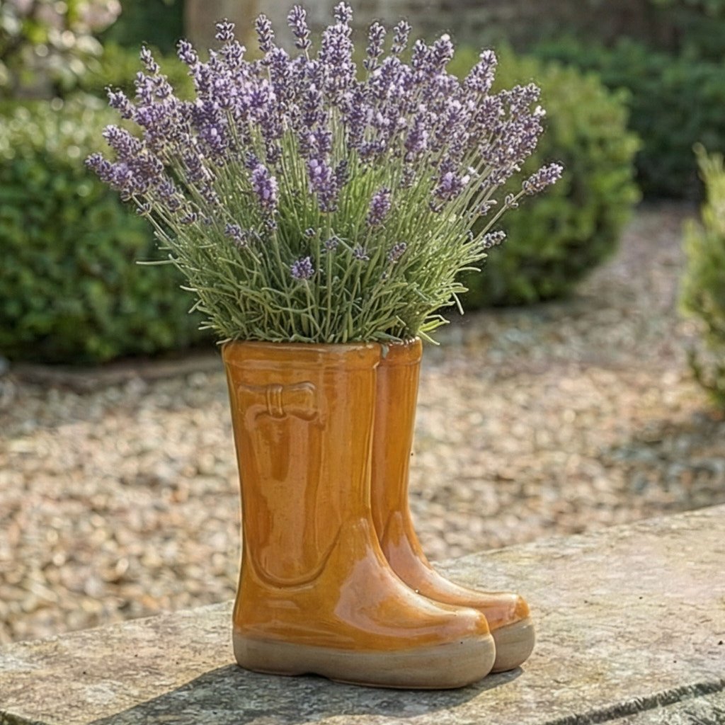 Dibor Small Wellington Planter - Orange