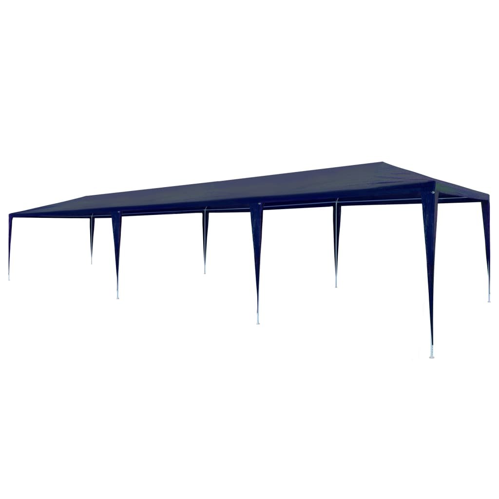 Walplus 3 x 9 m PE Garden Party Tent - Blue