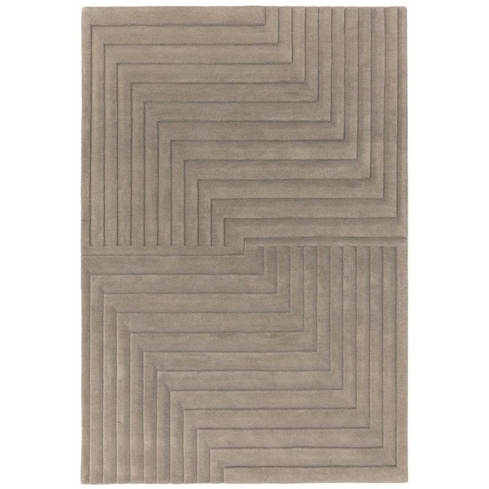 Mega Flooring Silver Handmade  Rug - 120 x 170cm