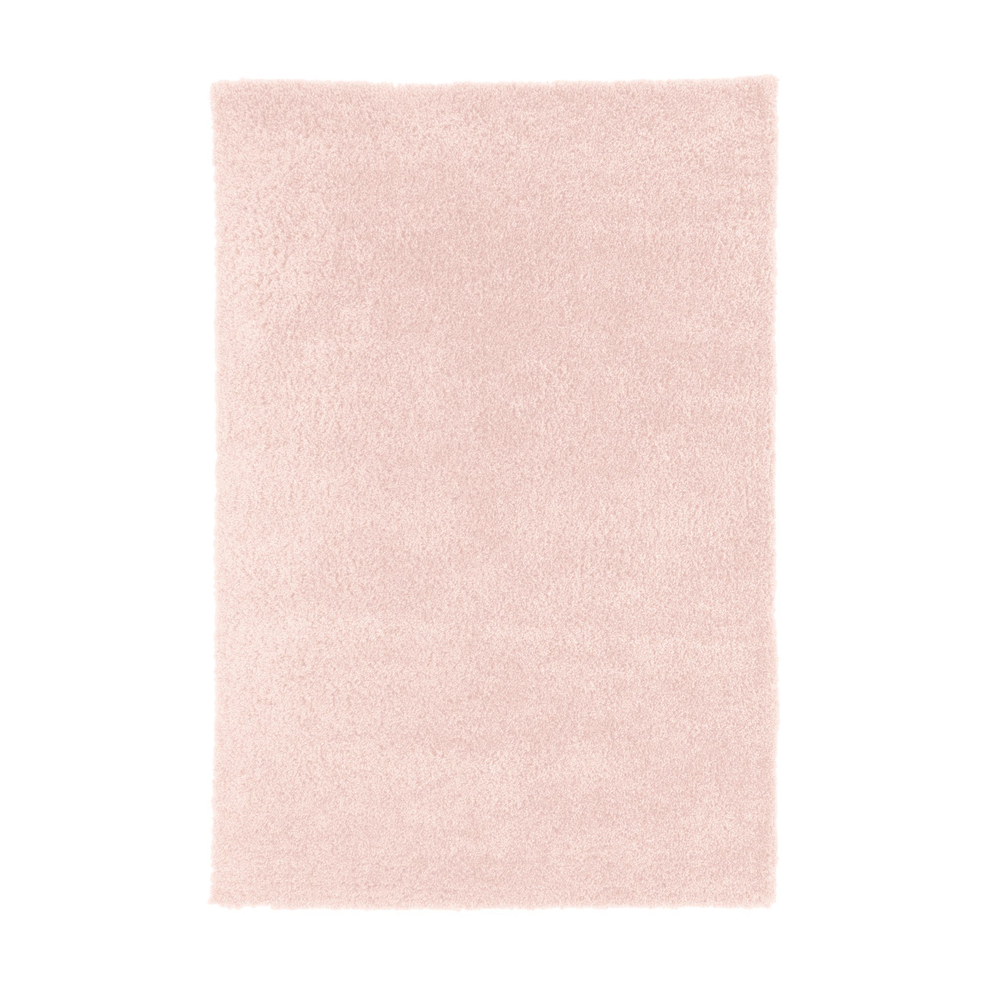 Kukoon Blush Pink Super Soft Shaggy Rug - 80 x 150cm