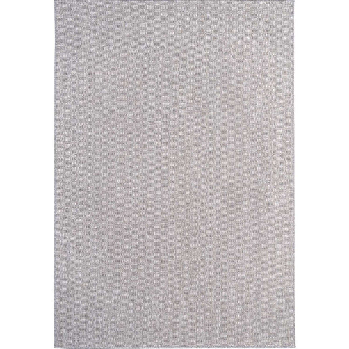 The Rugs Grey Ecology Outdoor Indoor Plain Patio Rug - 160 x 230cm