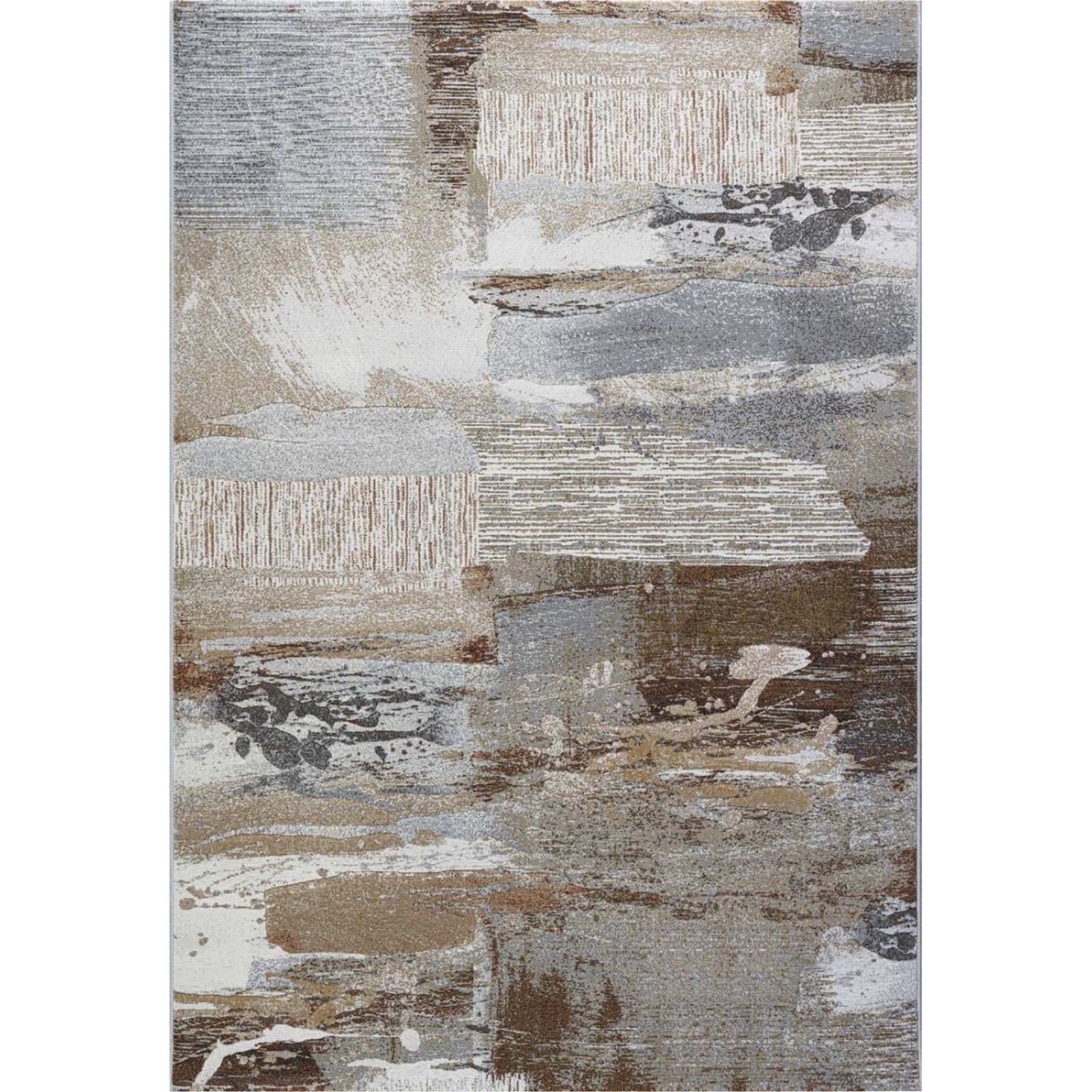 Mega Flooring Multi Modern Abstract Rug - 133 x 195cm