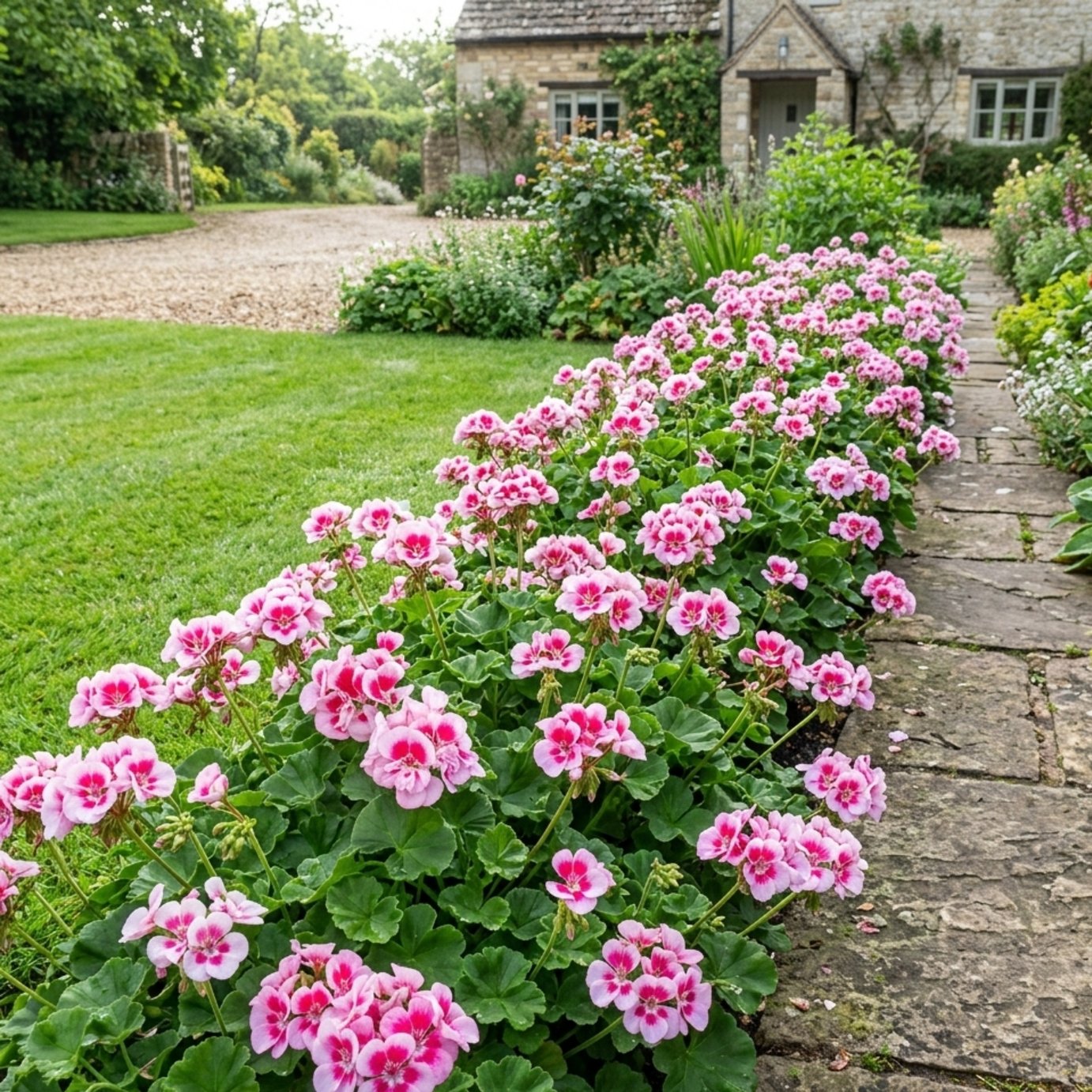 Accelopack Geranium Toscana Linus Bedding Plant- Set of 6