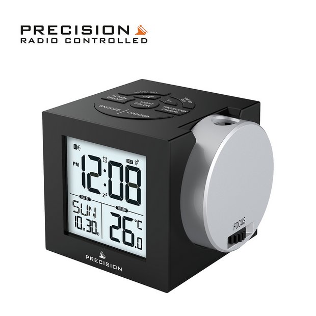 Acctim Radio Controlled Alarm Clock Backlight  Accurate To Ten Thousandth Second 