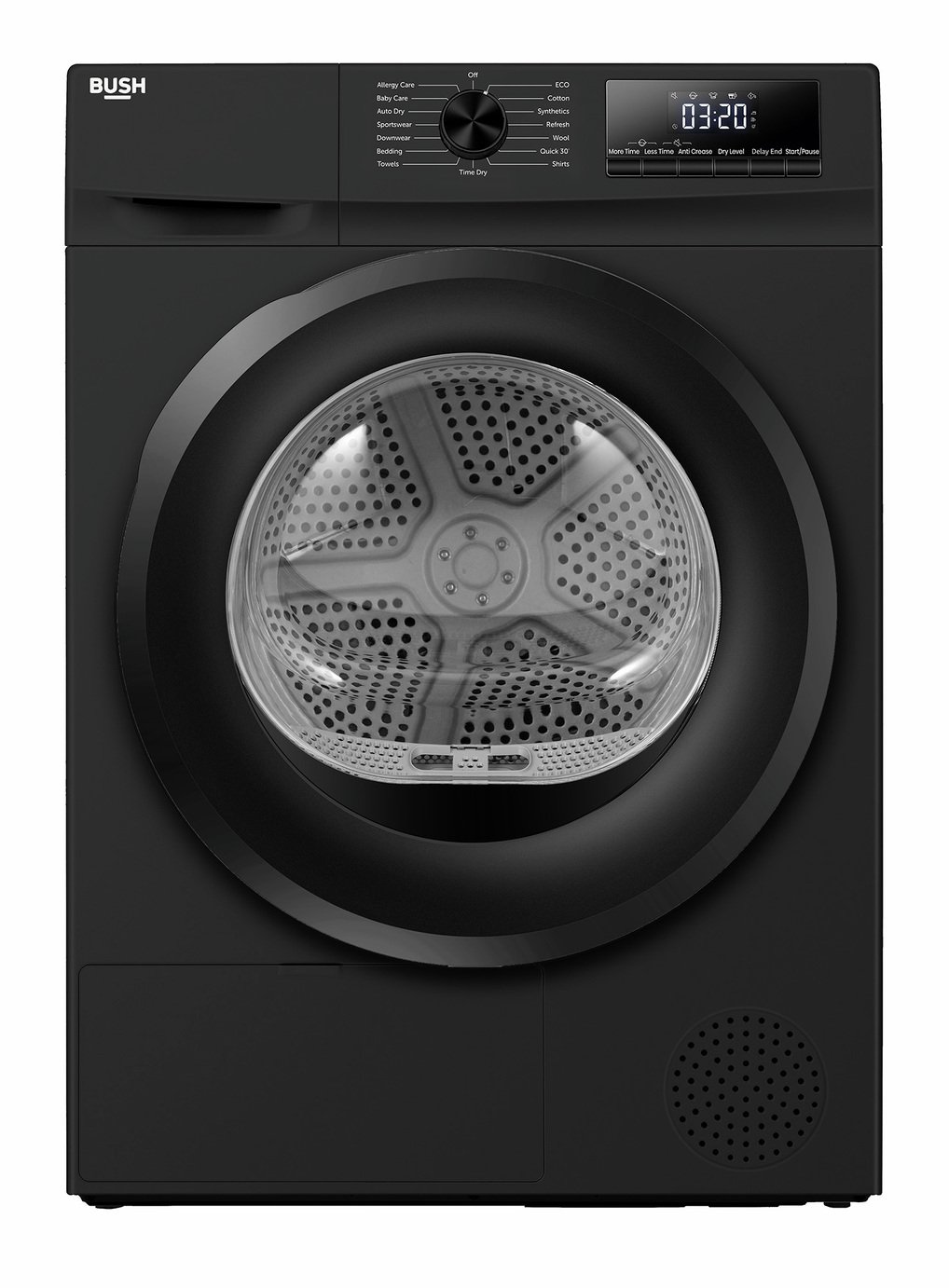 Bush BHPTD10B 10KG Heat Pump Tumble Dryer - Black
