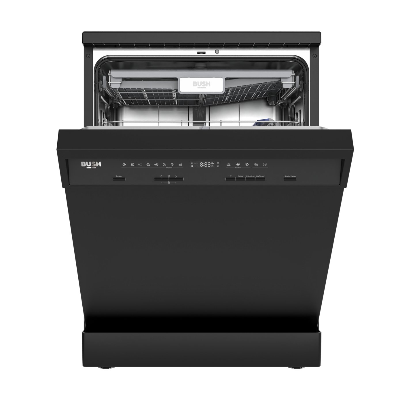 Bush B16FSDWB Full Size Dishwasher - Black