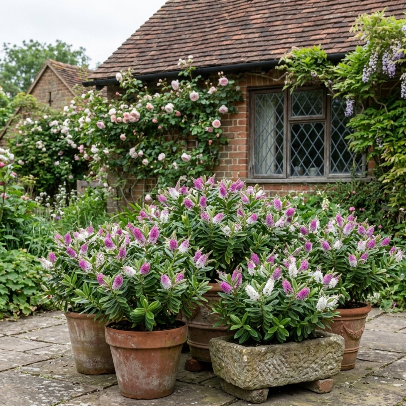 Accelopack Hebe Sutherlandii 150cm White Plant