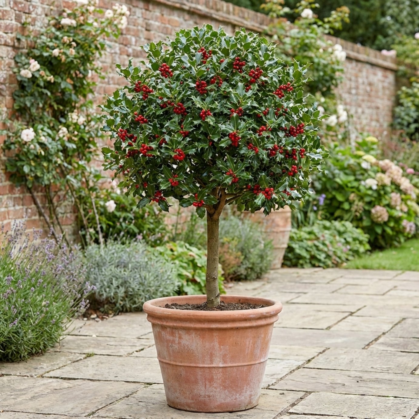 Accelopack Holly Heckenfee 250cm Red Berried Plant