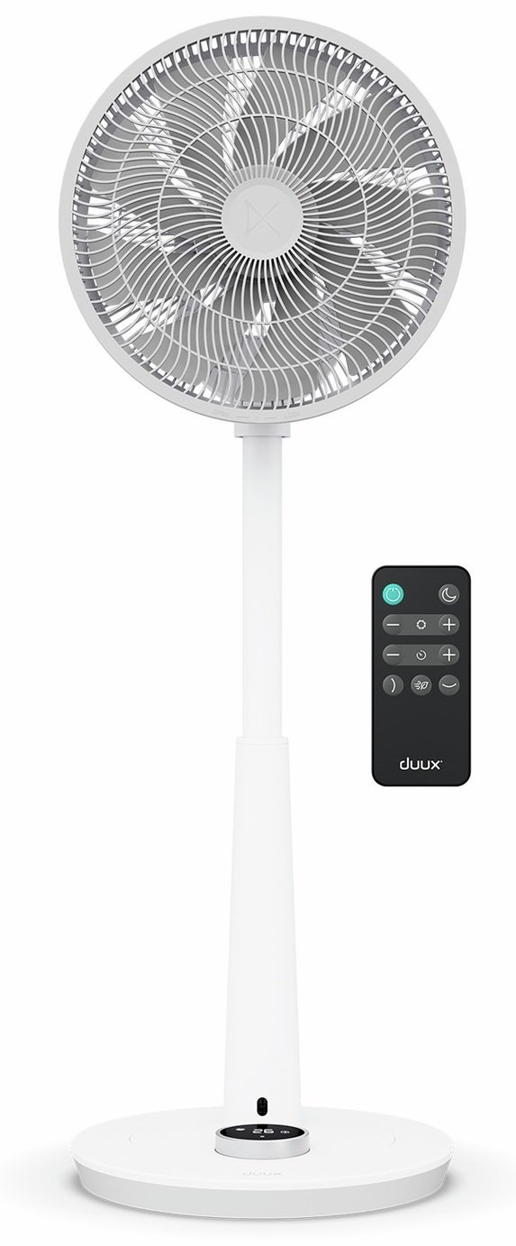 Duux Whisper 2 White Pedestal Fan - 13 inch