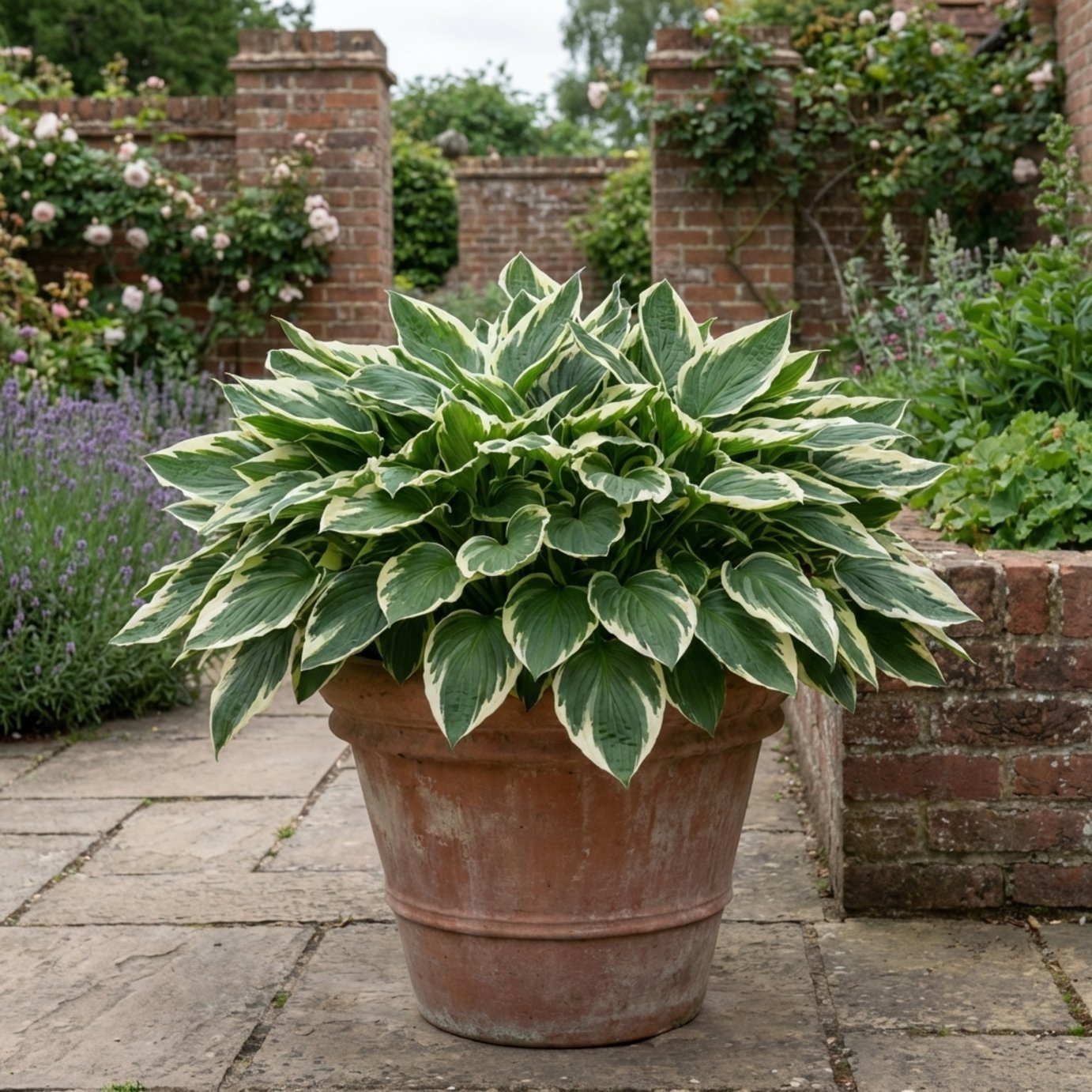 Accelopack Hosta Patriot 120cm Purple Flower Perennial Plant